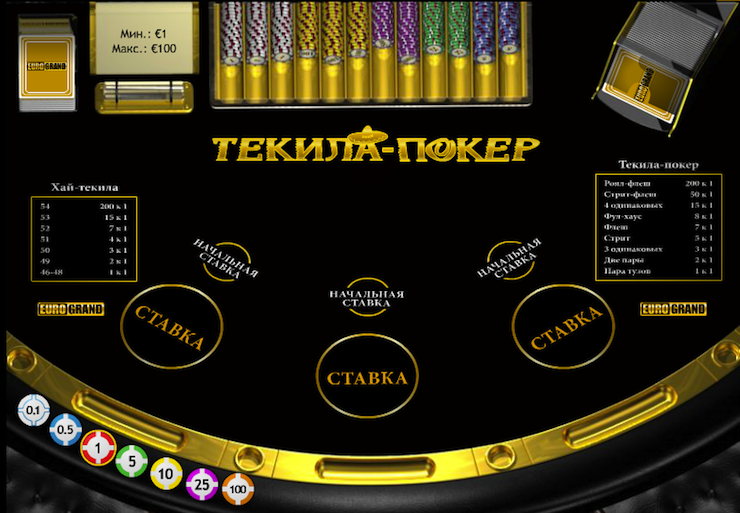 Play Tequila Poker