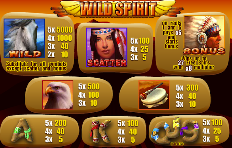 Wild Spirit Play Slots - Wild Spirit