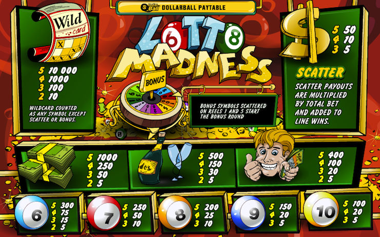 Play Lotto Madness Scratch